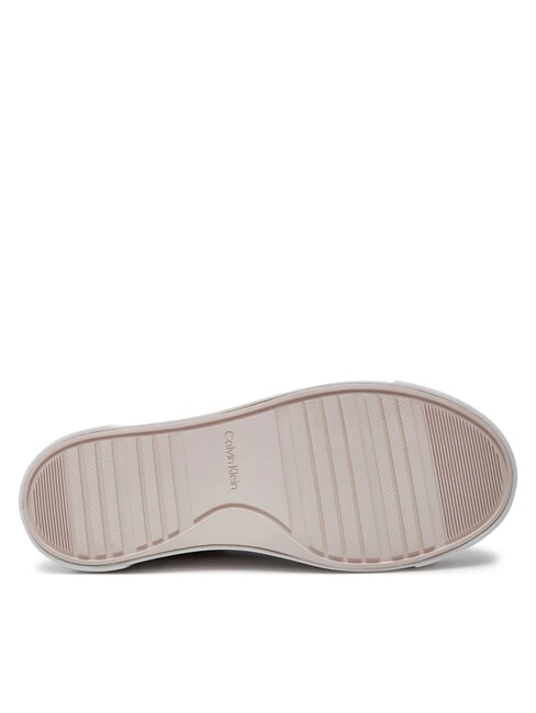 FLATFORM CUP LACE UP Trampki ze sk&oacute;ry zamszowej brązowy - Buty damskie
