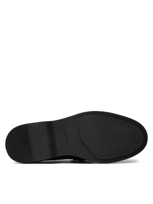 LOAFER W/HW LTH Mokasyny sk&oacute;rzane czarny - Buty damskie
