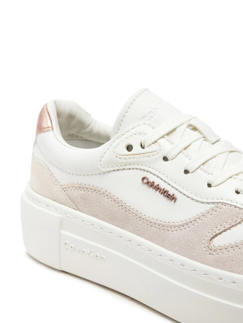 FF CUPSOLE LACE UP Sk&oacute;rzane trampki biały - Buty damskie