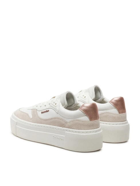 FF CUPSOLE LACE UP Sk&oacute;rzane trampki biały - Buty damskie