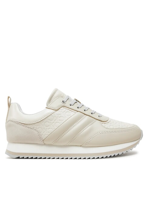 RUNNER LACE UP SAFF Sk&oacute;rzane trampki szary - Buty damskie