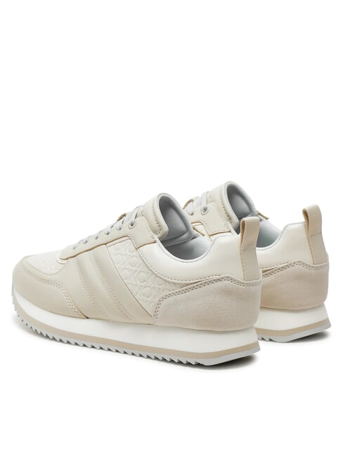 RUNNER LACE UP SAFF Sk&oacute;rzane trampki szary - Buty damskie