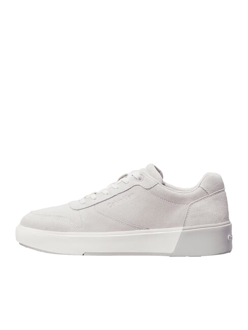 CK Trampki ze sk&oacute;ry zamszowej szary - Buty męskie