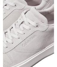 CALVIN KLEIN CK Trampki ze sk&oacute;ry zamszowej szary - Buty męskie - 4