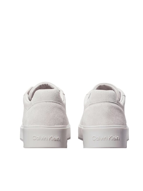 CK Trampki ze sk&oacute;ry zamszowej szary - Buty męskie