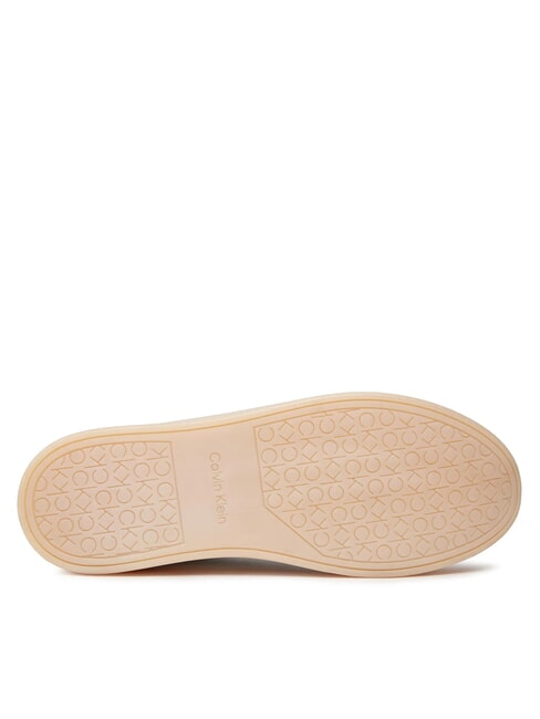 CUPSOLE LACE UP PEARL Sk&oacute;rzane trampki biały - Buty damskie