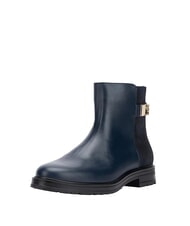 TOMMY HILFIGER TH Niskie botki zamszowe i sk&oacute;rzane niebieski - Buty damskie - 2