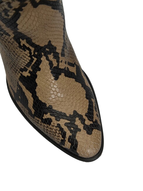 TH  Sk&oacute;rzane buty teksańskie beżowy - Buty damskie