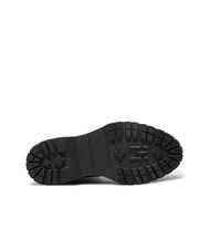 TOMMY HILFIGER TH ELASTIC RIB LACEUP Sk&oacute;rzane buty sznurowane czarny - Buty damskie - 6