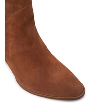 TOMMY HILFIGER MID COWBOY Zamszowe buty teksańskie brązowy - Buty damskie - 4