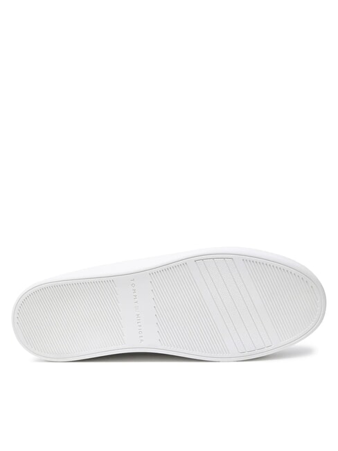 STRIPES PLATFORM Sk&oacute;rzane trampki za kostkę ecru - Buty damskie