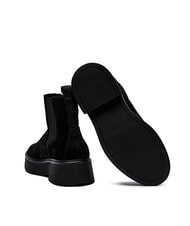 TOMMY HILFIGER MINIMAL Zamszowe botki czarny - Buty damskie - 4