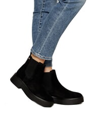 TOMMY HILFIGER MINIMAL Zamszowe botki czarny - Buty damskie - 5