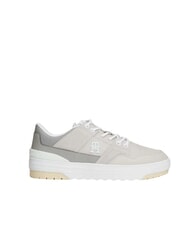 TOMMY HILFIGER TH Sk&oacute;rzane trampki szary - Buty damskie - 3
