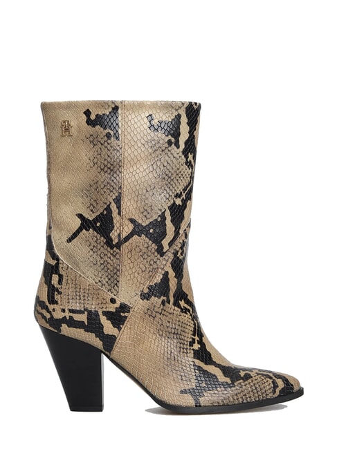 TH  Sk&oacute;rzane buty teksańskie beżowy - Buty damskie
