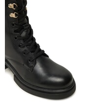 TOMMY HILFIGER LACE -UP BIKE Sk&oacute;rzane buty sznurowane czarny - Buty damskie - 4