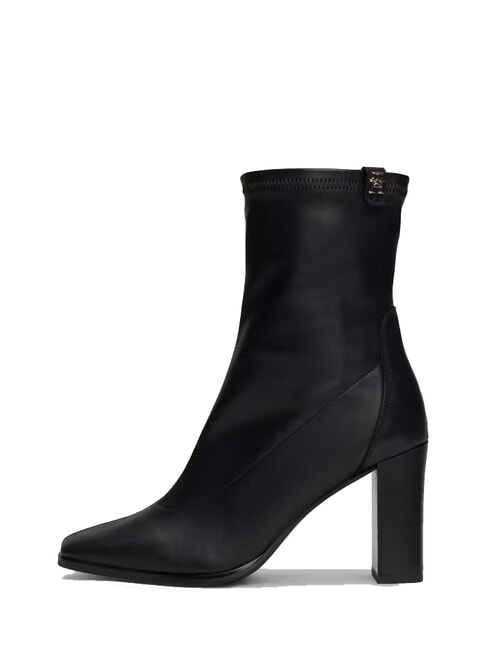 PARTY LEATHER SOCK Wysokie buty-skarpetki czarny - Buty damskie