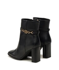 TOMMY HILFIGER TH CHAIN Sk&oacute;rzane botki czarny - Buty damskie - 5