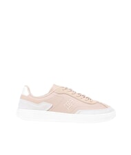 TOMMY HILFIGER HERITAGE COURT Sk&oacute;rzane trampki  r&oacute;żowy - Buty damskie - 2