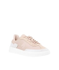 TOMMY HILFIGER HERITAGE COURT Sk&oacute;rzane trampki  r&oacute;żowy - Buty damskie - 3