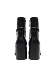 TOMMY HILFIGER TH CHAIN Sk&oacute;rzane botki z łańcuchem czarny - Buty damskie - 6