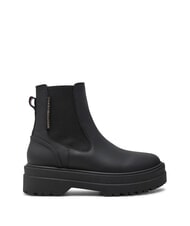 TOMMY HILFIGER RUBBERISED CHEALSEA Botki z elastycznym panelem czarny - Buty damskie - 2