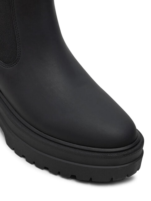 RUBBERISED CHEALSEA Botki z elastycznym panelem czarny - Buty damskie