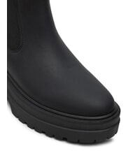 TOMMY HILFIGER RUBBERISED CHEALSEA Botki z elastycznym panelem czarny - Buty damskie - 4