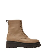 TOMMY HILFIGER BICOLOR Sk&oacute;rzane buty sznurowane beżowy - Buty damskie - 2