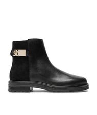 TOMMY HILFIGER TH Niskie botki zamszowe i sk&oacute;rzane czarny - Buty damskie - 2