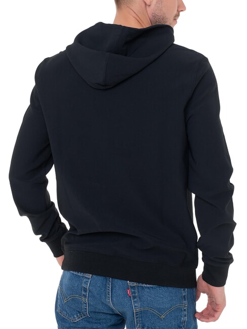 TECH STRECH Bluza z kapturem z materiału technicznego odrzutowiec - Bluzy męskie
