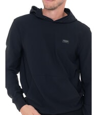 GUESS TECH STRECH Bluza z kapturem z materiału technicznego odrzutowiec - Bluzy męskie - 3