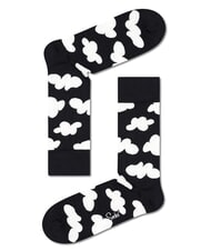 HAPPY SOCKS BLACK AND WHITE Zestaw prezentowy 4 pary skarpetek - Skarpetki męskie