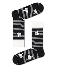 HAPPY SOCKS BLACK AND WHITE Zestaw prezentowy 4 pary skarpetek 9100 - Skarpetki męskie - 5