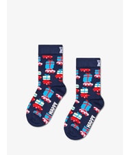 HAPPY SOCKS HOLIDAY KIDS Pudełko prezentowe 3 pary skarpetek czerwony - Skarpetki unisex - 3