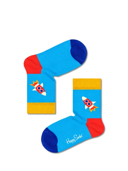 KIDS ASTRONAUT Zestaw prezentowy 3 pary skarpetek 2200 - Skarpetki unisex