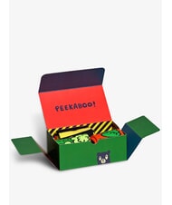 HAPPY SOCKS KIDS PEEK-A-BOO Pudełko prezentowe 3 pary skarpetek wielobarwność - Skarpetki unisex - 5