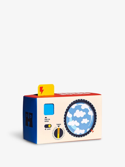 KIDS CAMERA Pudełko prezentowe 3 pary skarpetek 6000 - Skarpetki unisex
