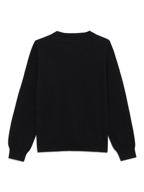 KIDS MINI ME Sweter z okrągłym dekoltem i logo odrzutowiec - Swetry dziecięce