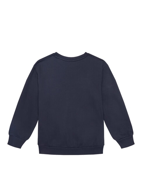 KIDS Bluza z okrągłym dekoltem i haftowanym logo inteligentnyniebieski - Bluzy dziecięce