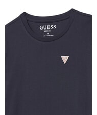 GUESS KIDS Koszulka z kr&oacute;tkim rękawem i logo na herbie inteligentnyniebieski - Koszulka dziecięca - 3