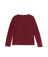 GUESS KIDS Koszulka z długim rękawem dla dziewcząt z nadrukiem - Koszulka dziecięca