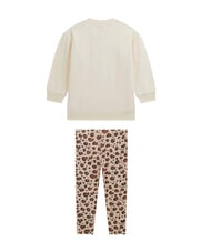 GUESS KIDS MINI ME komplet dresowy dla dziewczynki z bluzą i spodniami - Dresy dziecięce