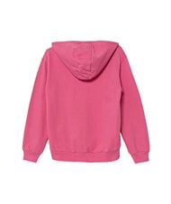 GUESS KIDS Bluza z kapturem i kieszenią galaretkowa r&oacute;żowa - Bluzy dziecięce - 2
