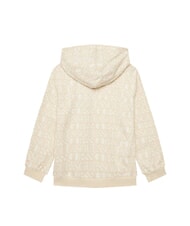 GUESS KIDS Bluza z kapturem z logo na całej powierzchni - Bluzy dziecięce