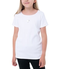 GUESS KIDS MINI ME  czysto biały - Koszulka dziecięca - 4