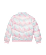 GUESS KIDS Kurtka pikowana z kapturem tęczowy zestaw multi - Kurtki dziecięce - 3