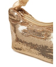 GUESS GIRLS SEQUINS Mini torebka z cekinami jasnozłoty - Torby damskie - 3