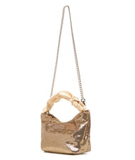 GUESS GIRLS SEQUINS Mini torebka z cekinami jasnozłoty - Torby damskie - 4