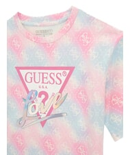 GUESS KIDS Koszulka z kr&oacute;tkim rękawem dla dziewcząt tęczowy zestaw multi - Koszulka dziecięca - 3